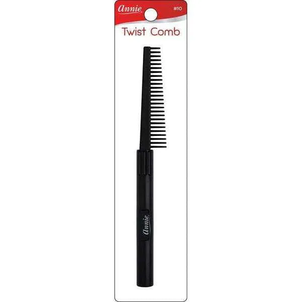 Annie Twist Comb Black