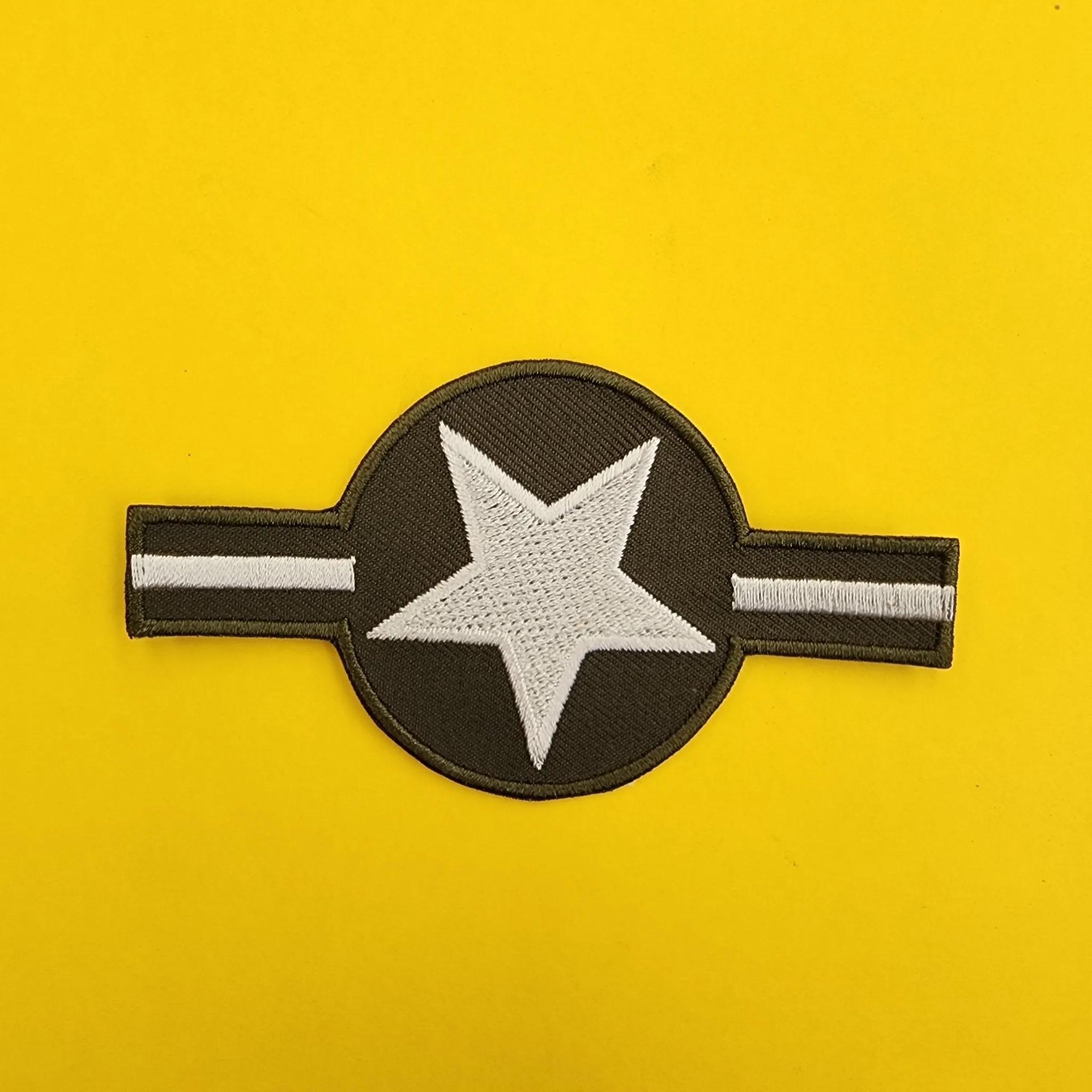 Army Star Iron on Patch