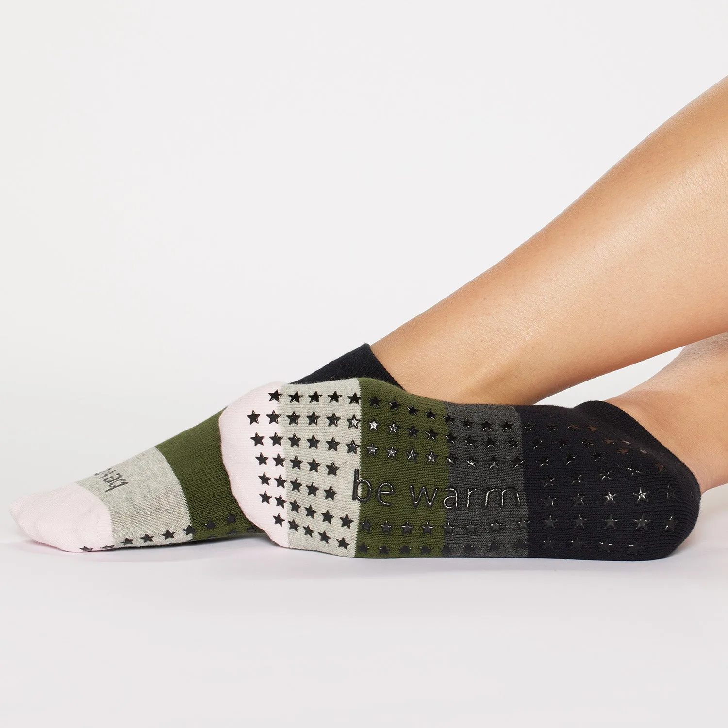 Be Warm Marlowe Grip Socks (Ivy)