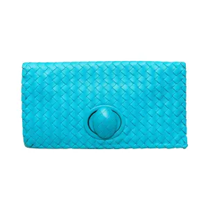 Bottega Veneta Intrecciato Turn-Lock Clutch - '10s