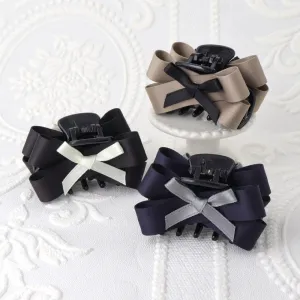 Bow Hair Claw Clip