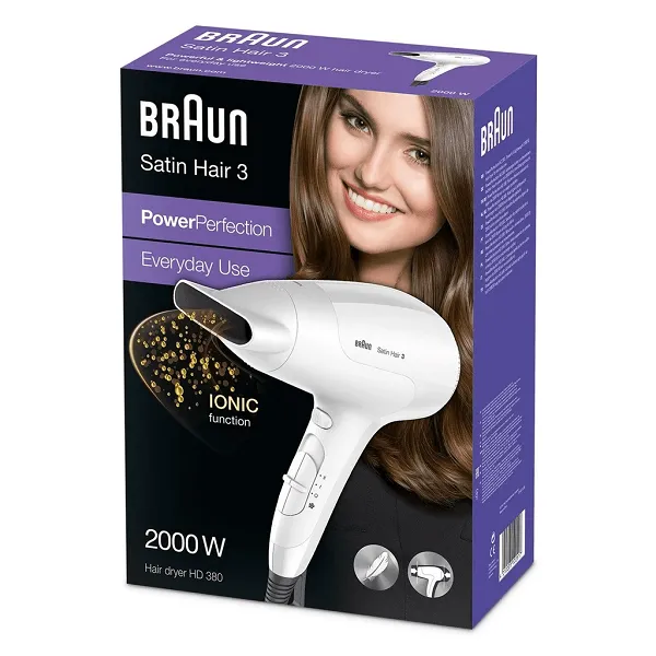 Braun - Satin Hair Hair Dryer HD 380