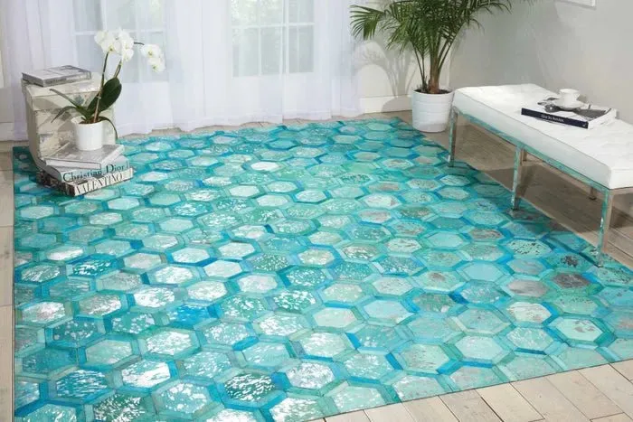 City Chic MA100 Turquoise Rug