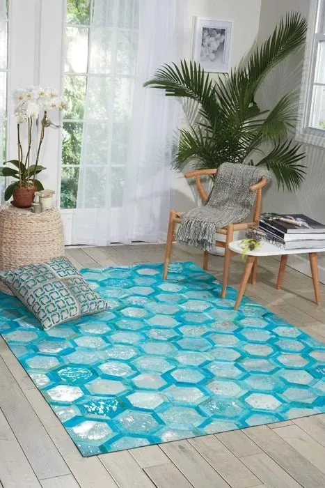 City Chic MA100 Turquoise Rug