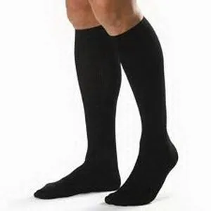 Classic Supportwear Men's Knee-High Mild Compression Socks X-Large, Black