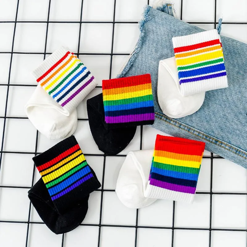 Colorful Rainbow Socks