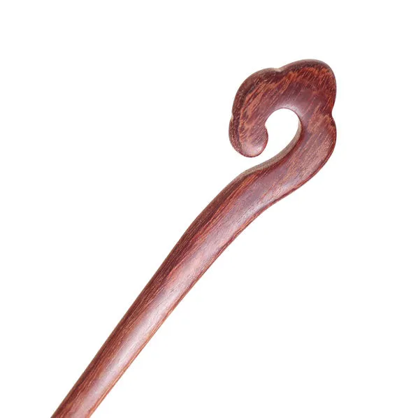 CrystalMood Handmade Carved Wood Hair Stick Cane