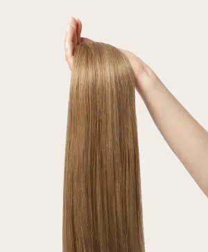 Dark Sandy Blonde, 20" Quad Clip-In Hair Extensions, #10 | 265g