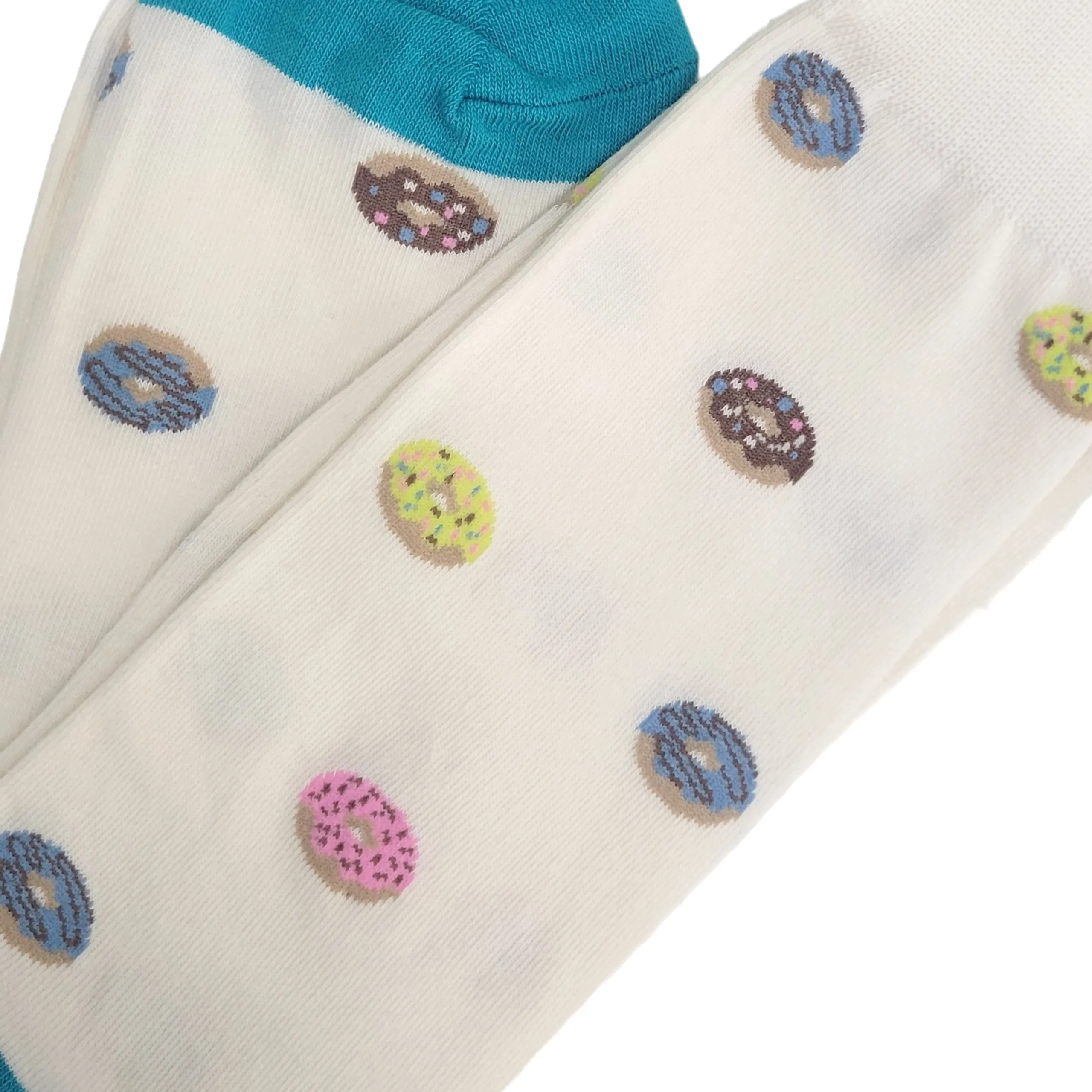 Donut Pattern Socks (Adult Large - Men's Shoe Sizes 8-12)