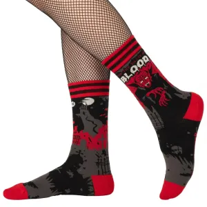 Dracula Crew Socks