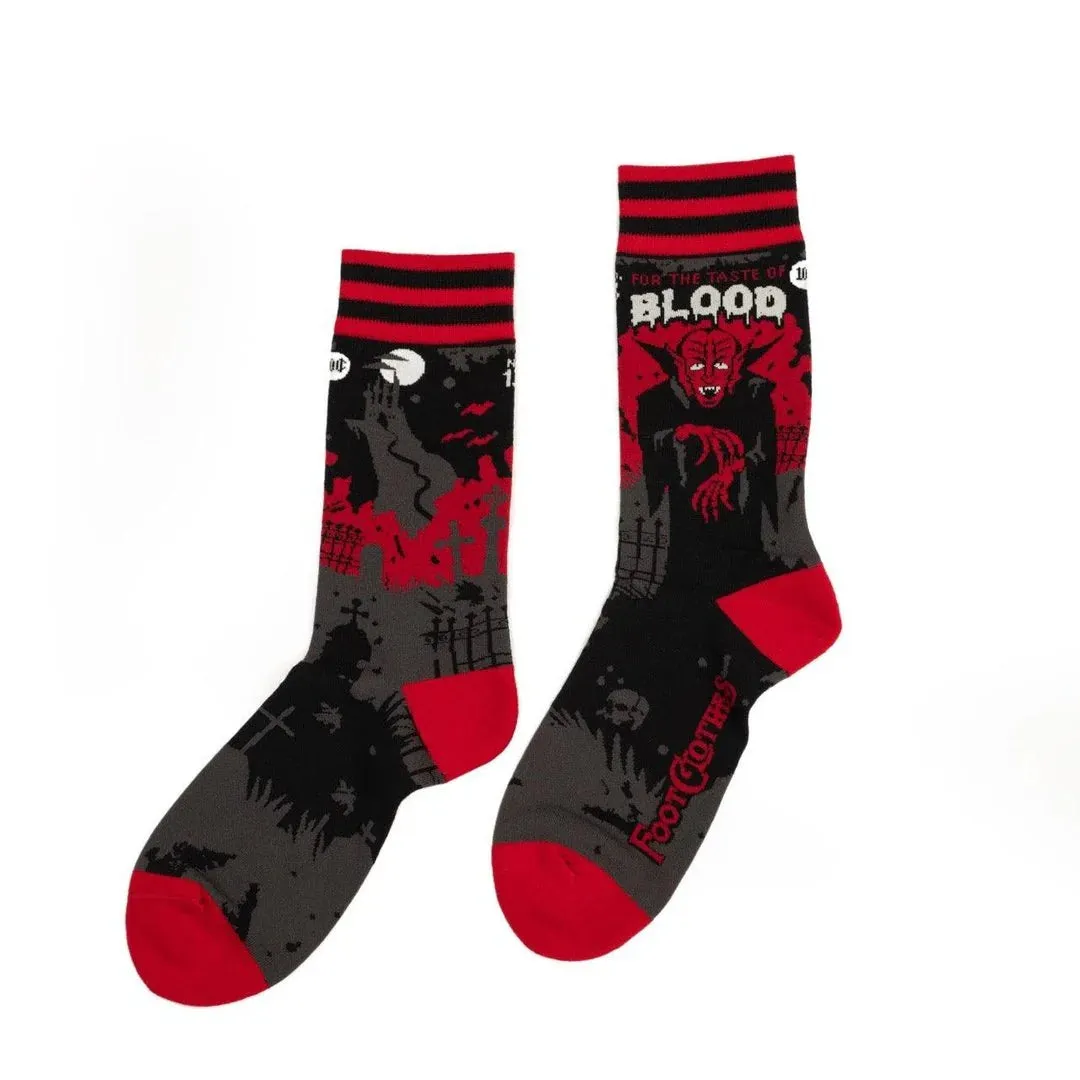 Dracula Crew Socks