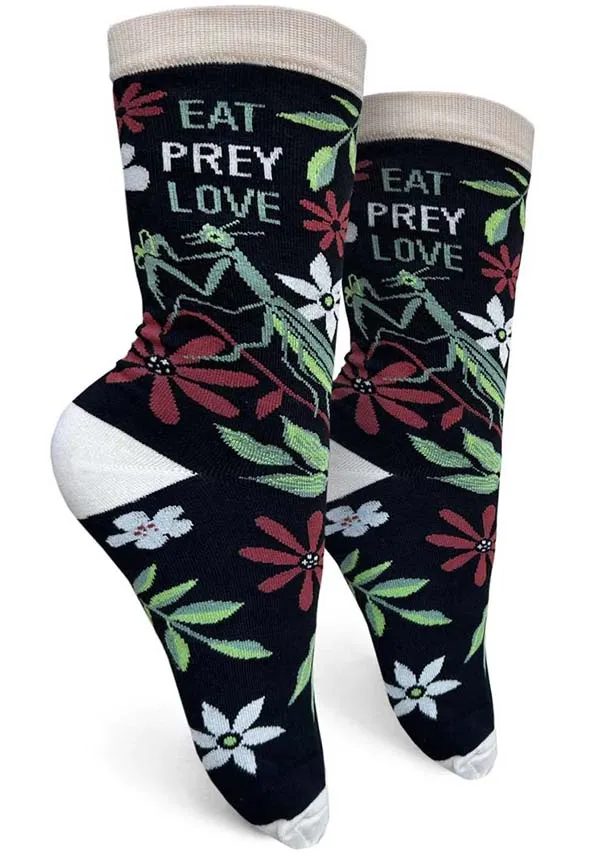 Eat Prey Love | CREW SOCKS