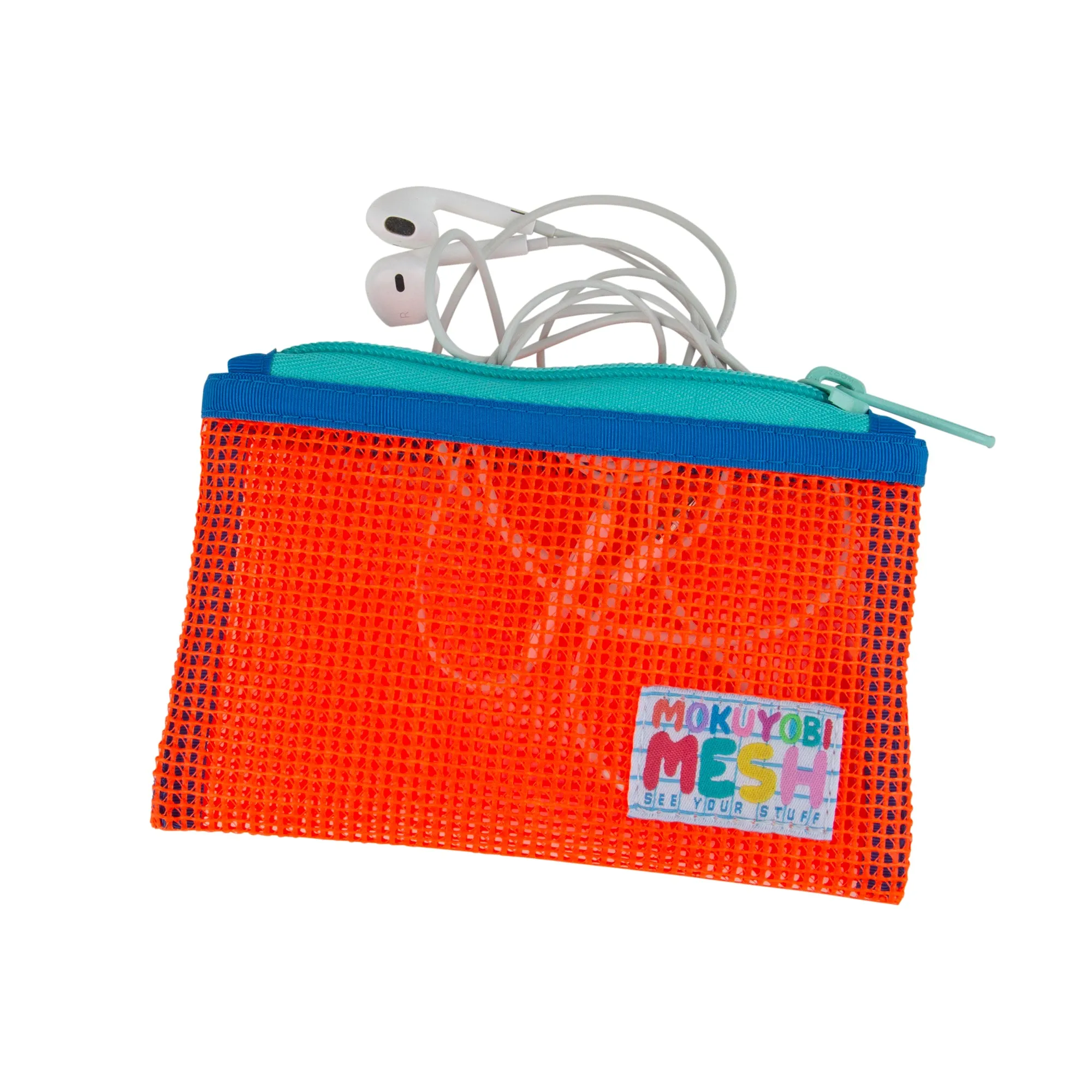 Energy Flat Mesh Zip Pouch Set