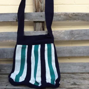 Fair Trade Large Woven Stripe Bag