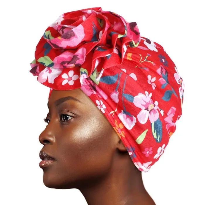 Floral Flower Knot Turban