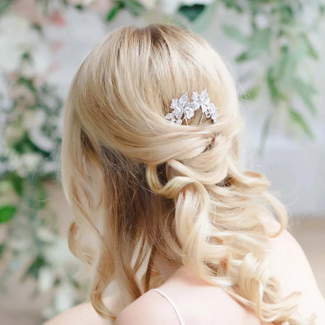 Floral Garland Hair Pin