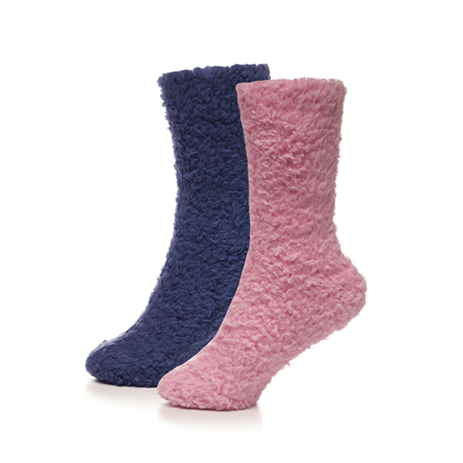 Foxbury Womens Teddy Socks 2 Pair Set Super Soft Gift Size 4-8