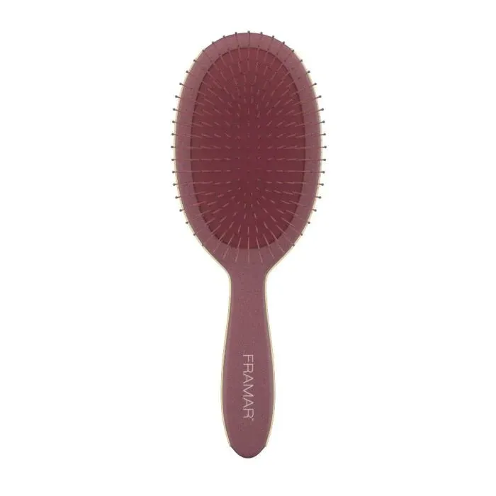 Framar Dark Academia Detangle Brush Maroon