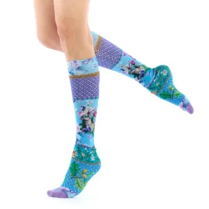 Garenne Printed Knee High Socks for Her