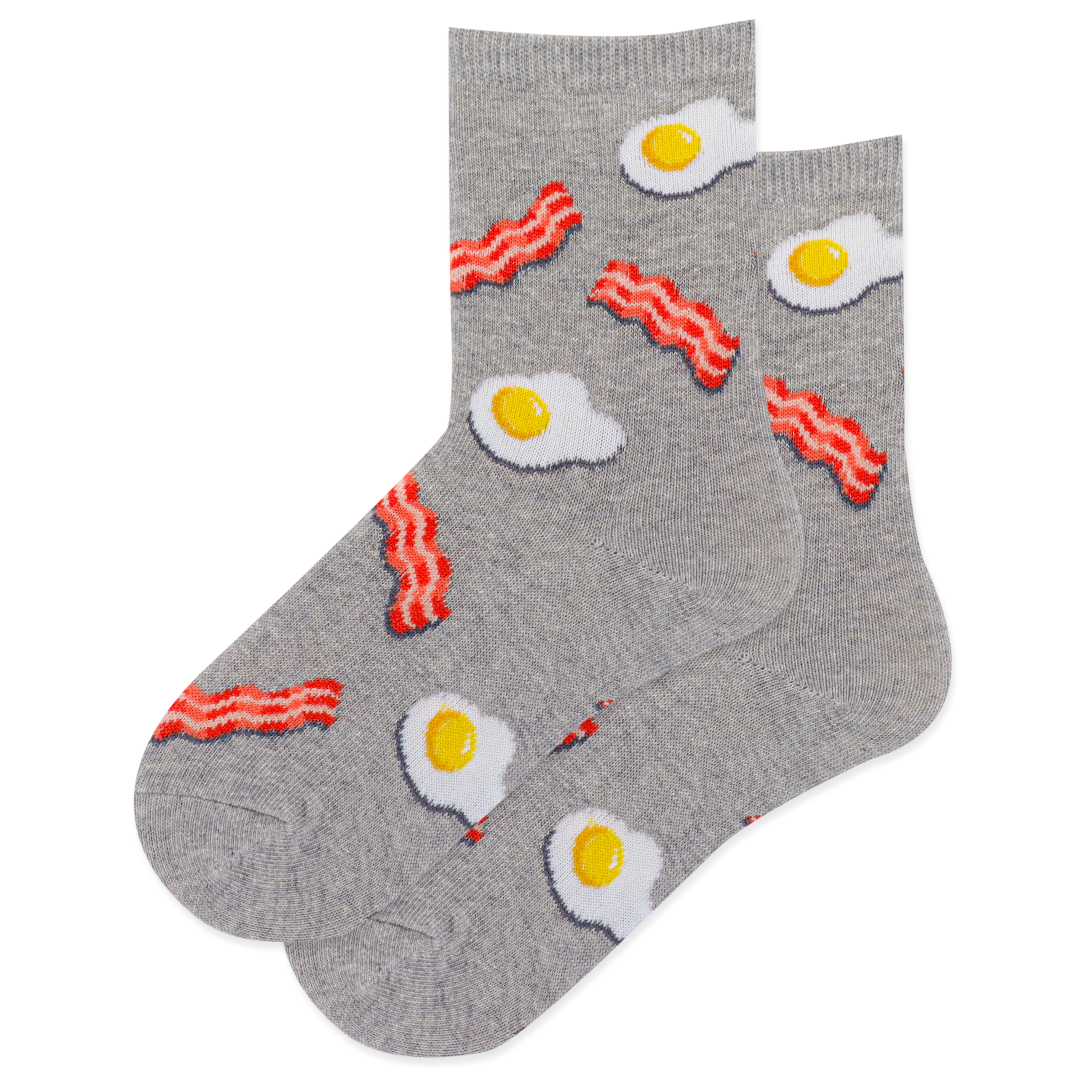 HOTSOX Kids' Eggs and Bacon Crew Sock