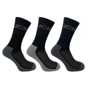 JCB Mens Everyday Work Socks 3-Pack