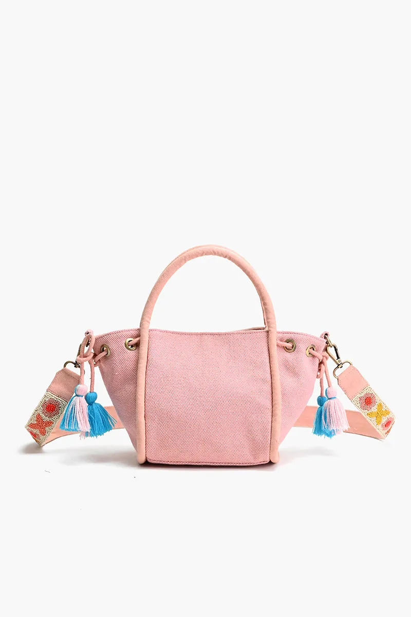 Knots 'n Petals Mini Tote