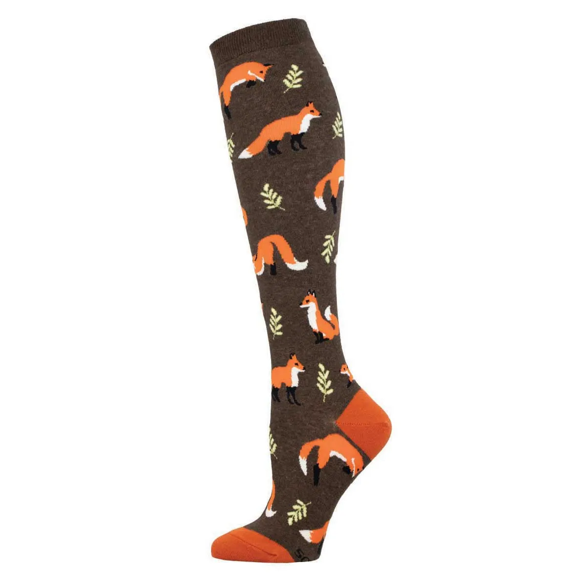 Ladies Fleet As A Fox Knee High Socks