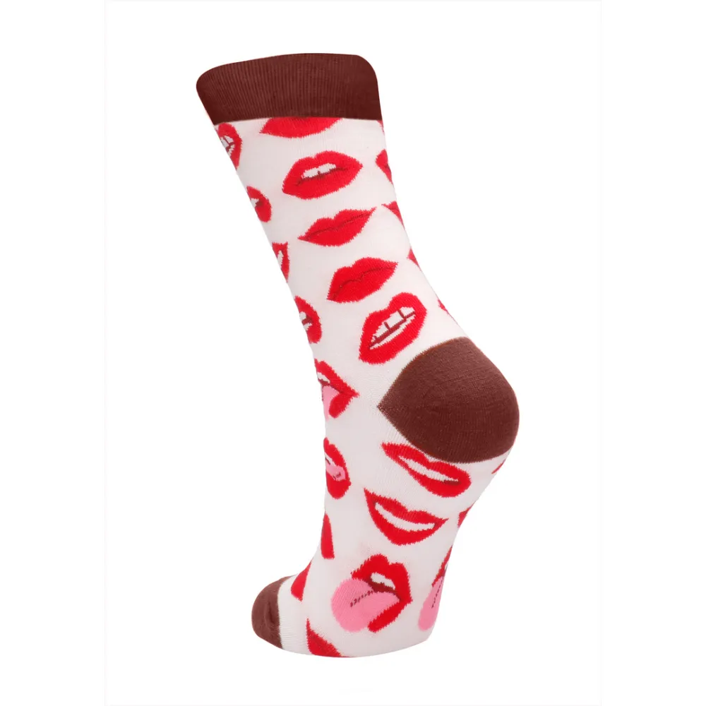 Lip Love Socks - US Size 2-7,5 / EU Size 36-41