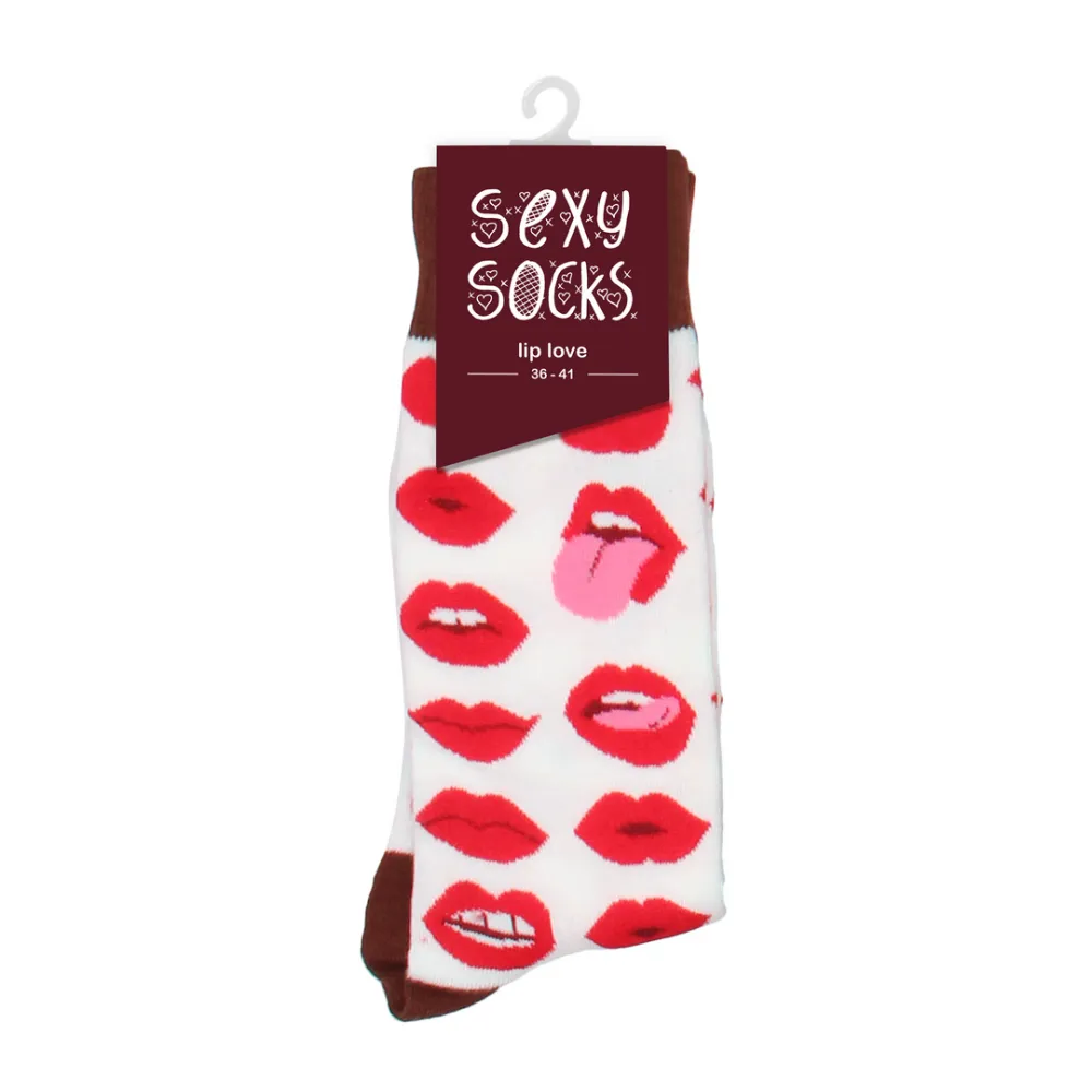 Lip Love Socks - US Size 2-7,5 / EU Size 36-41