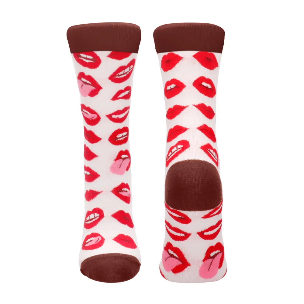 Lip Love Socks - US Size 2-7,5 / EU Size 36-41