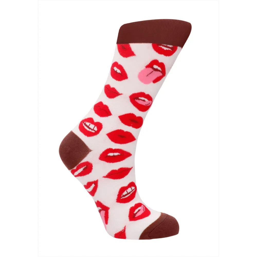 Lip Love Socks - US Size 2-7,5 / EU Size 36-41