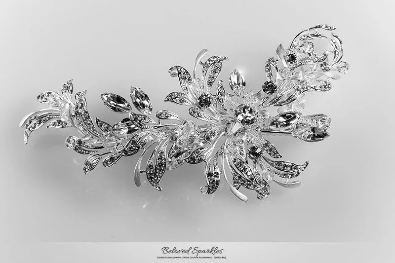 Loreta Romantic Cluster Hair Comb | Swarovski Crystal