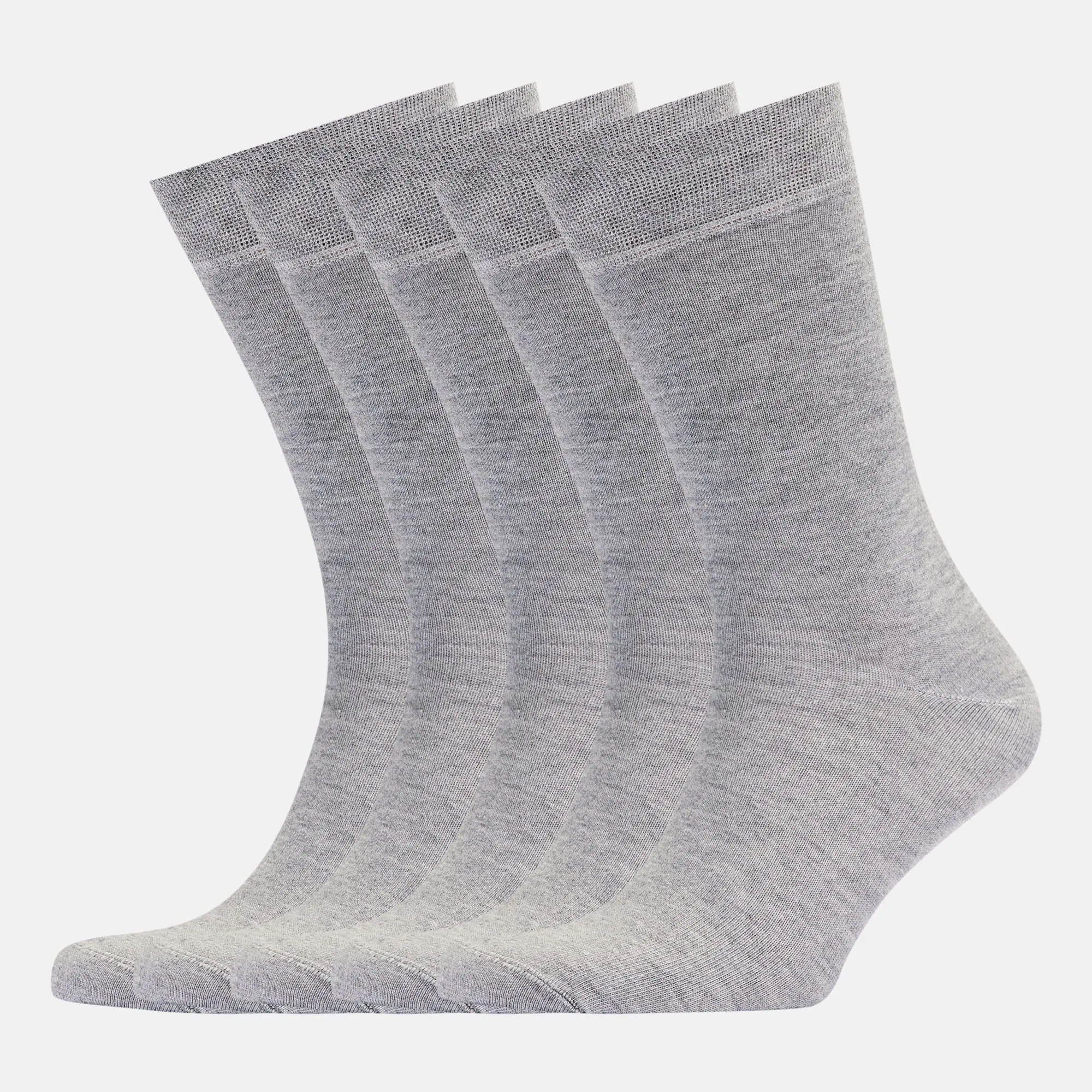 Men's Bamboo Dress Socks - All Solid Design • Pack of 1/3/5 Pairs