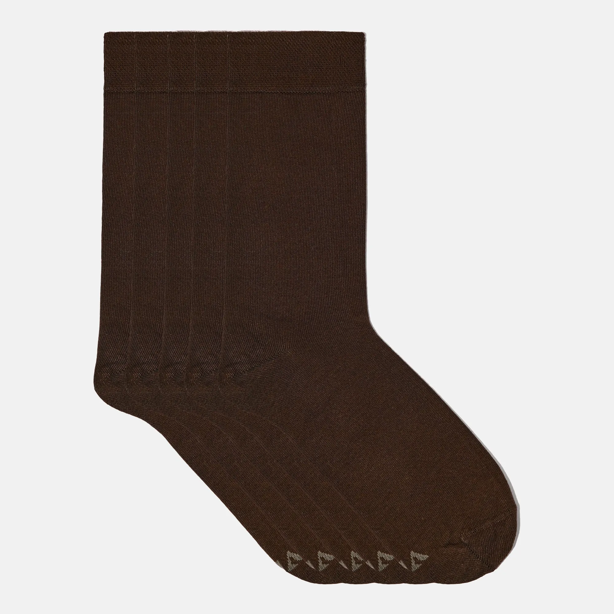 Men's Bamboo Dress Socks - All Solid Design • Pack of 1/3/5 Pairs