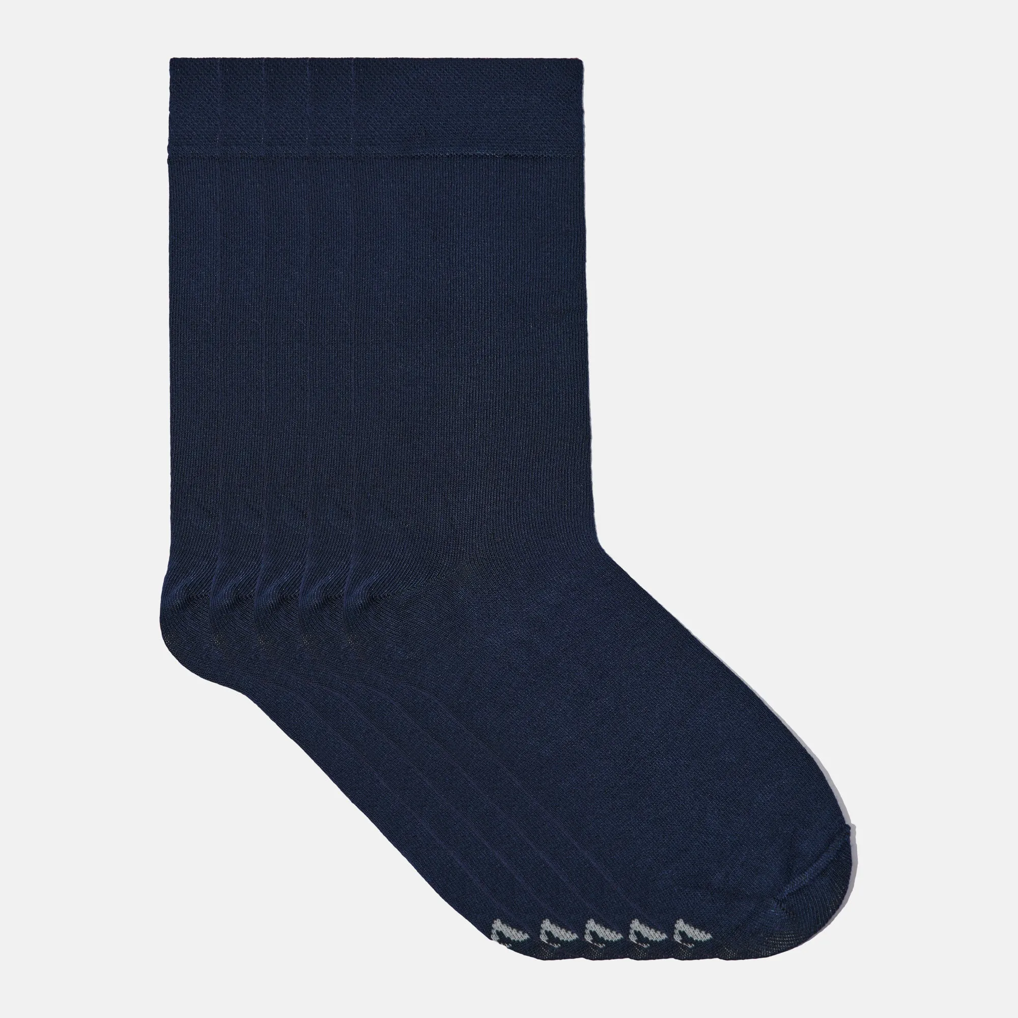 Men's Bamboo Dress Socks - All Solid Design • Pack of 1/3/5 Pairs