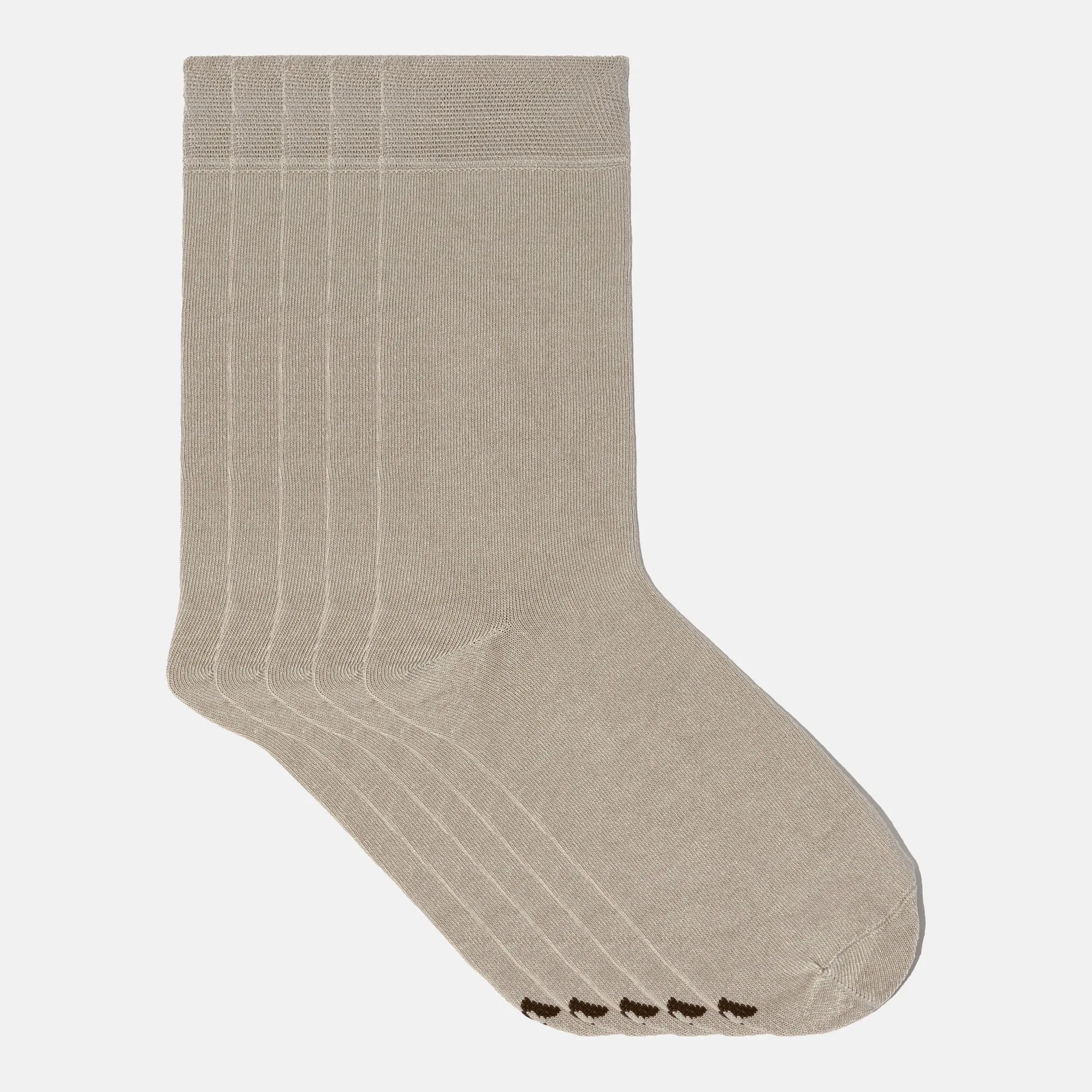 Men's Bamboo Dress Socks - All Solid Design • Pack of 1/3/5 Pairs