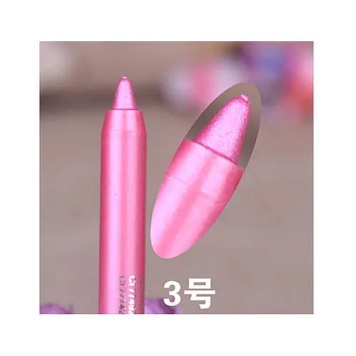 New Fashion Color Pigment Multi-functional Waterproof Makeup Eyeliner Pencils Natural Long Lasting Gel Eye Liner Pen