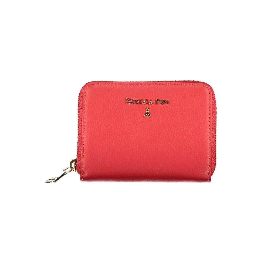 Patrizia Pepe Chic Pink Dual-Compartment Wallet