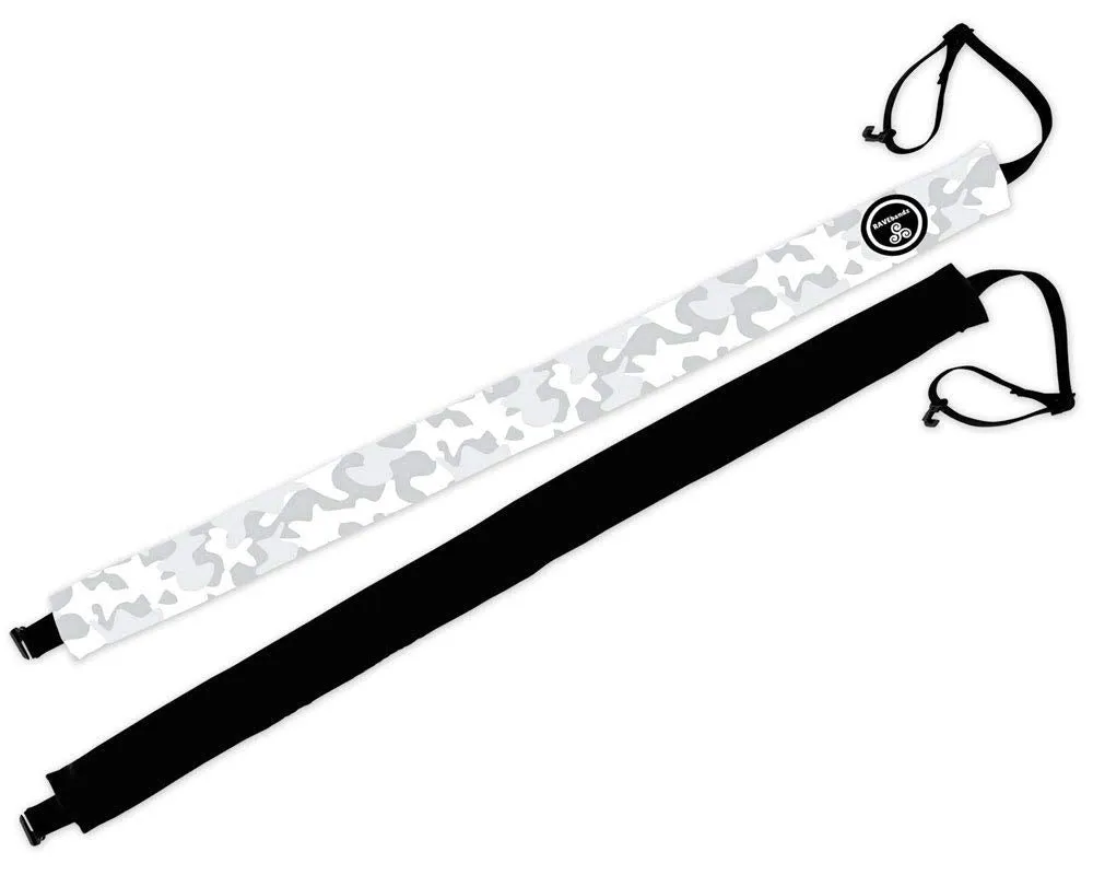 RAVEbandz Adjustable Headbands - (Defender - White)