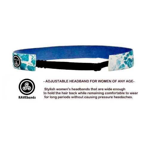 RAVEbandz Adjustable Headbands  - (Hearts for Healthcare)