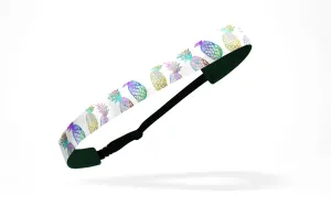 RAVEbandz Adjustable Headbands - (Perfect Pineapples)