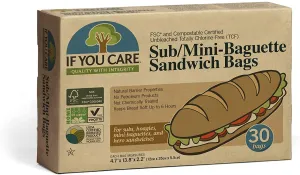 Sandwich Bags, Mini Baguette Bags