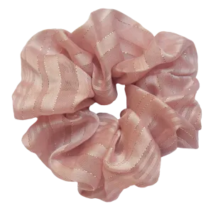 Silver Lining Scrunchie in Pink