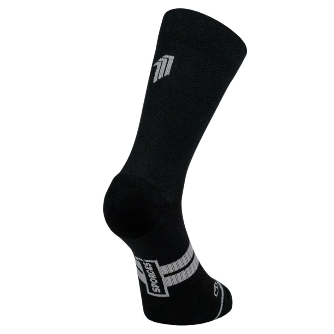 Sporcks - Seven Mile Running Sock - Black