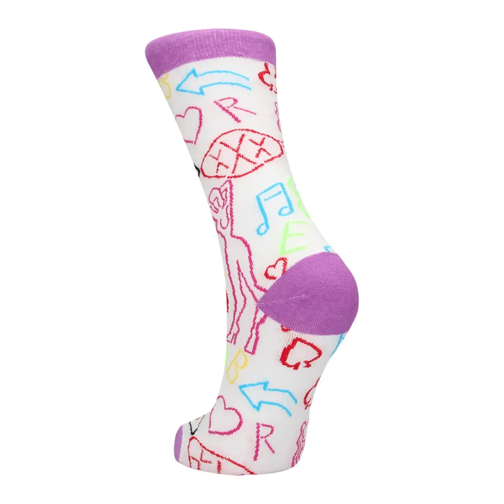 Strip Poker Socks - US Size 2-7,5 / EU Size 36-41