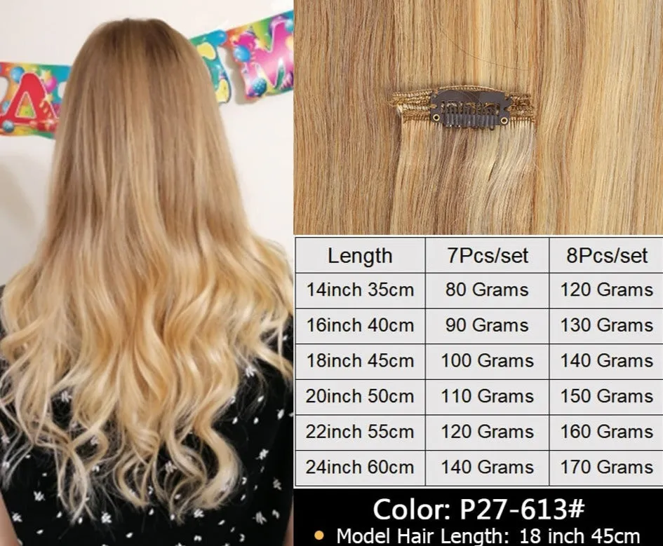 TEEK - Lit Clip in Natural Hair Extensions