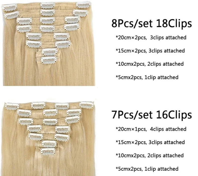 TEEK - Lit Clip in Natural Hair Extensions