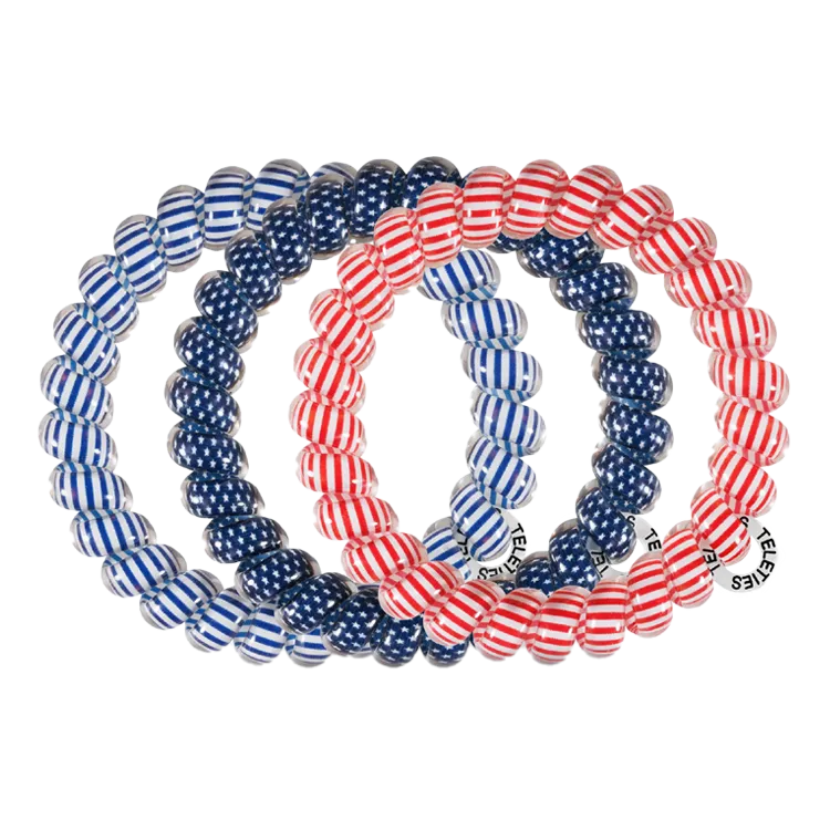 Teleties Hair Ties Bold & Blue-tiful