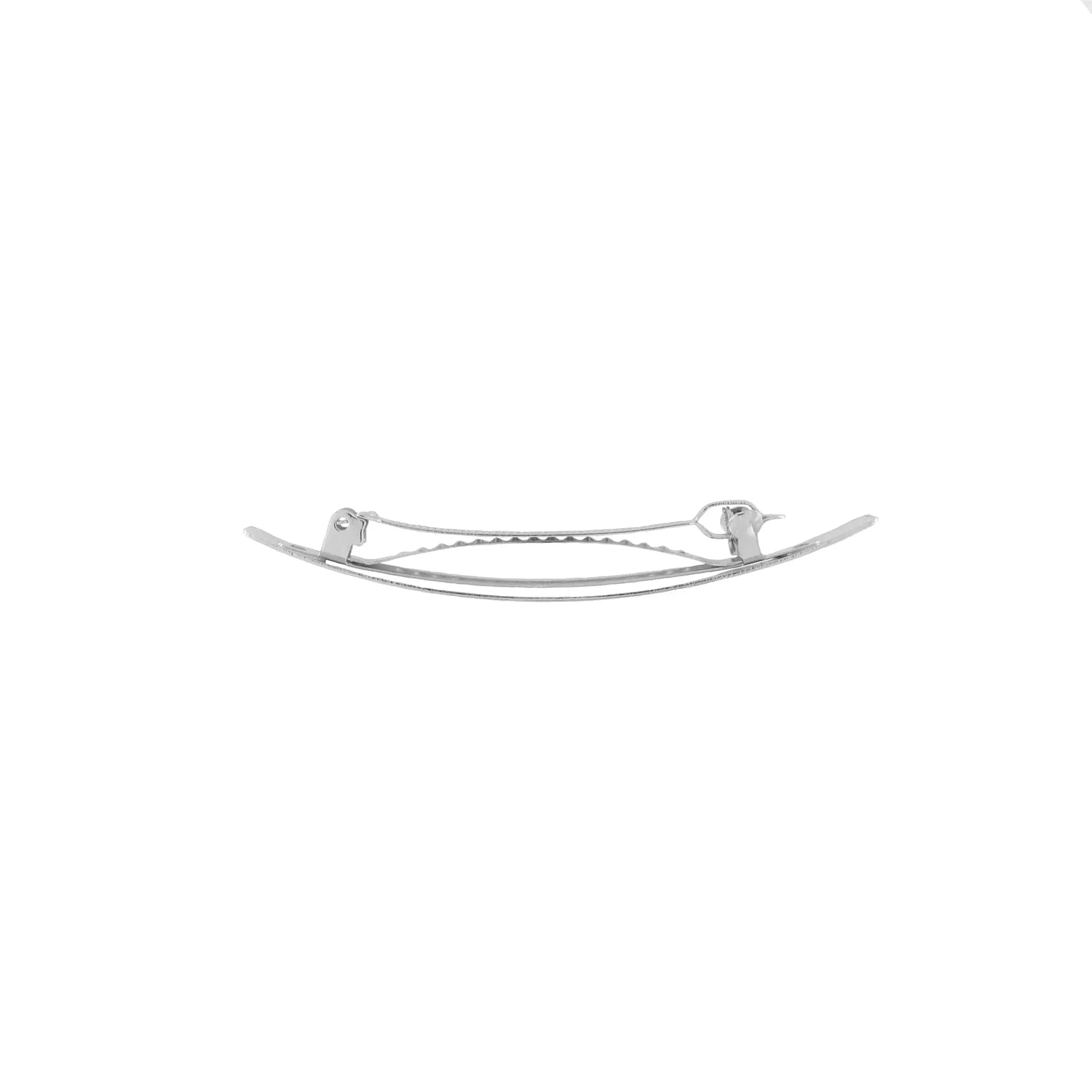 Theia Hair Clip Silver Plating, 2 On Card