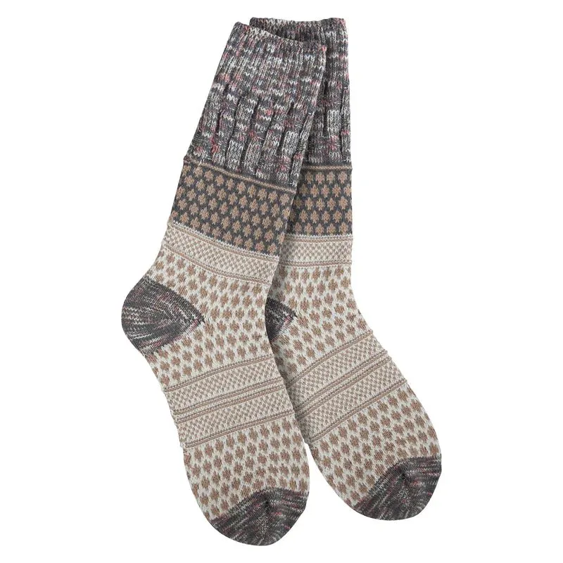 Weekend Gallery Textured Crew Socks